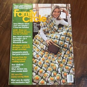 1976 Family Circle Magazine October nostalgia‎